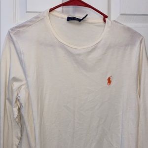 Ralph Lauren long sleeve - white